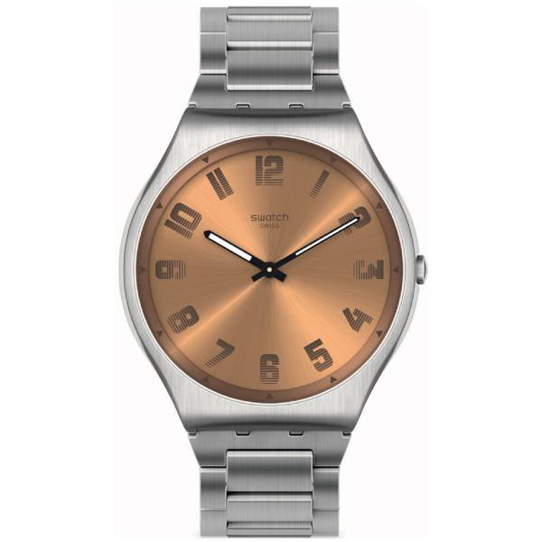 Βραχιόλι SWATCH Skin Irony Bronze από ανοξείδωτο ατσάλι SS07S122G