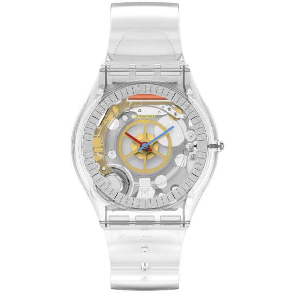 SWATCH Clearly Skin White Silicone Strap SS08K109