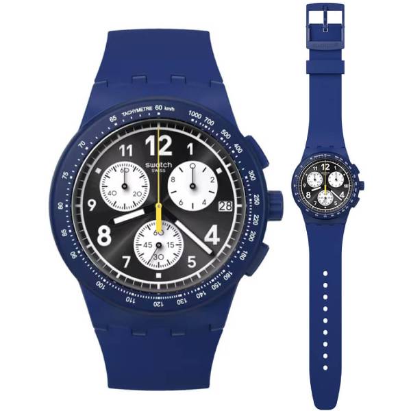 Ρολόι Swatch SUSN418 με μπλε λουράκι
