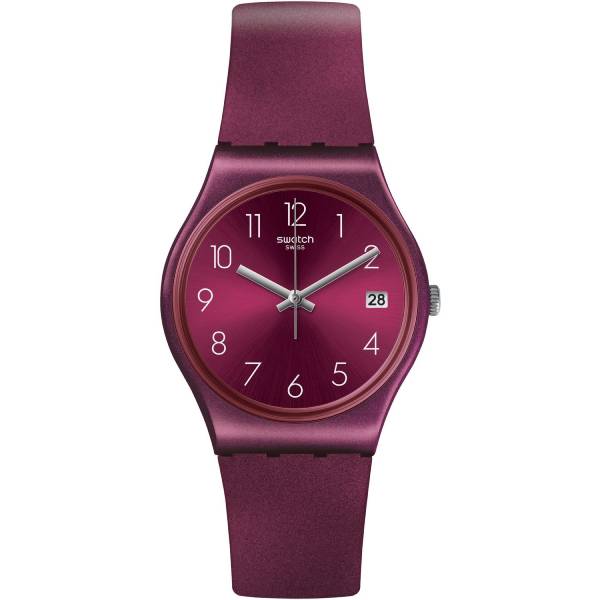 SWATCH Worldhood Redbaya με λουράκι σιλικόνης GR405