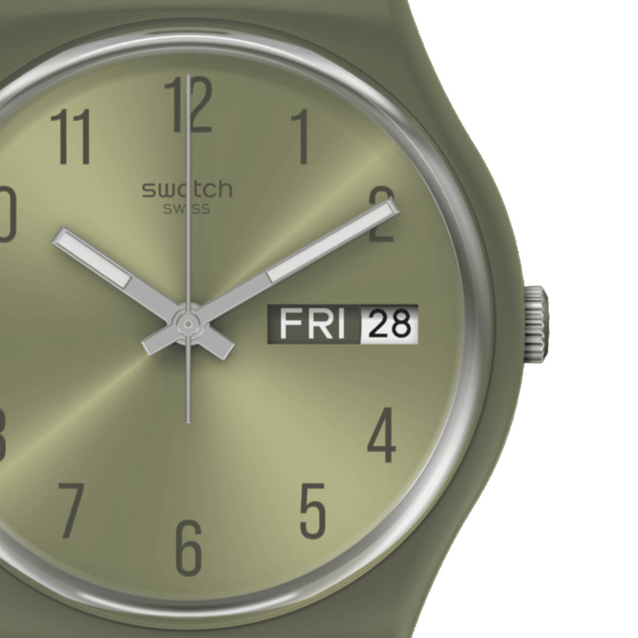 Ρολόι Swatch GG712 με πράσινο λουράκι GG712