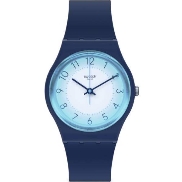 SWATCH Sea Shades με μπλε καουτσουκ λουράκι GN279