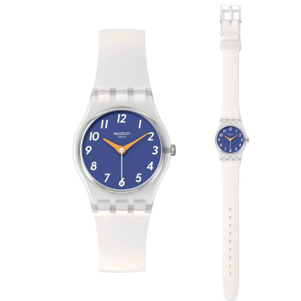 Ρολόι Swatch LE108 με λευκό λουράκι LE108