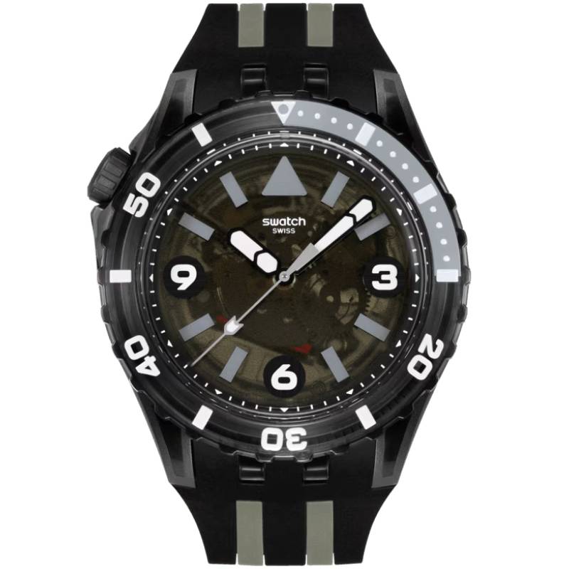 Swatch BLACK SEA NETTLE SSCU09B100